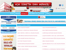 Tablet Screenshot of cikmissorularburada.com